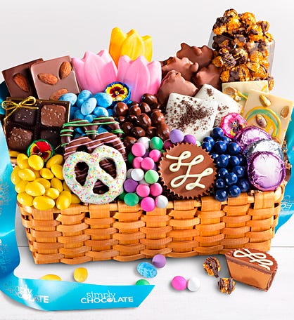 Simply Chocolate® Grand Celebrate Spring Basket